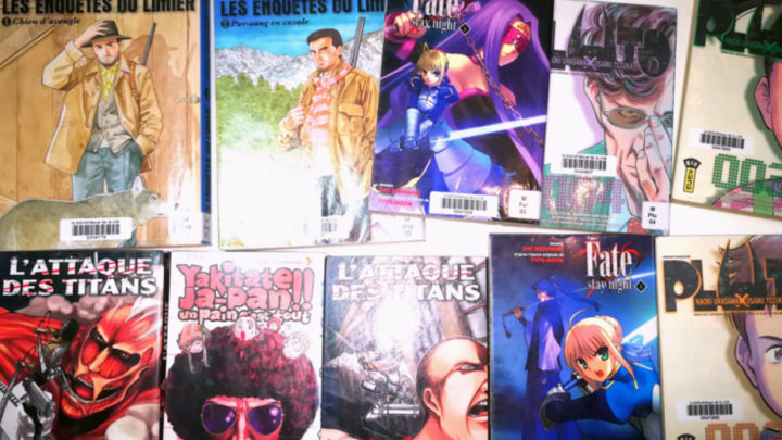 BIBLIO : 80 MANGAS DISPONIBLES