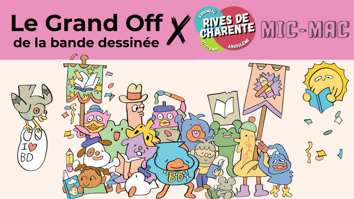 Grand Off de la bande dessinée à Rives de Charente