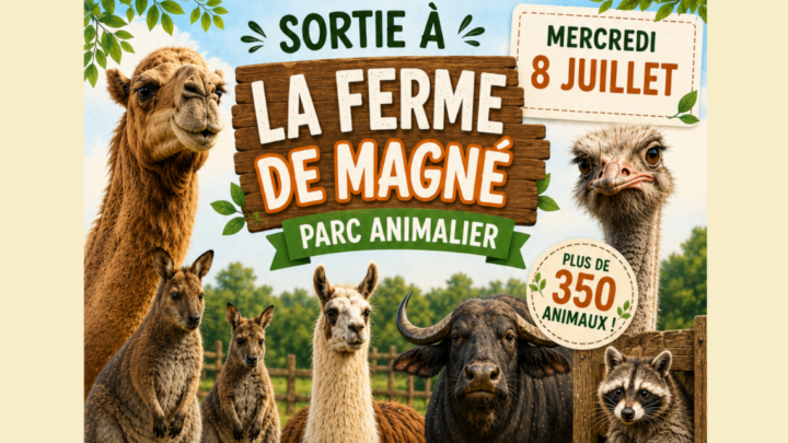 Sortie à la ferme de Magné